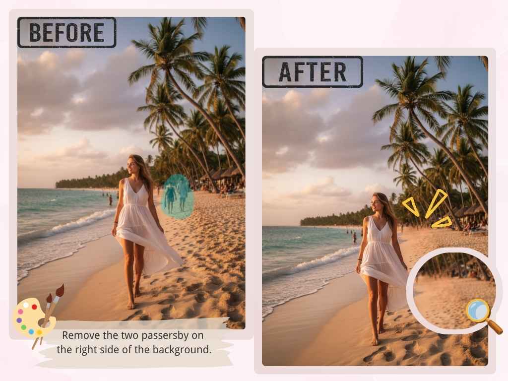 Seamless Object Removal with AI Photo Editor